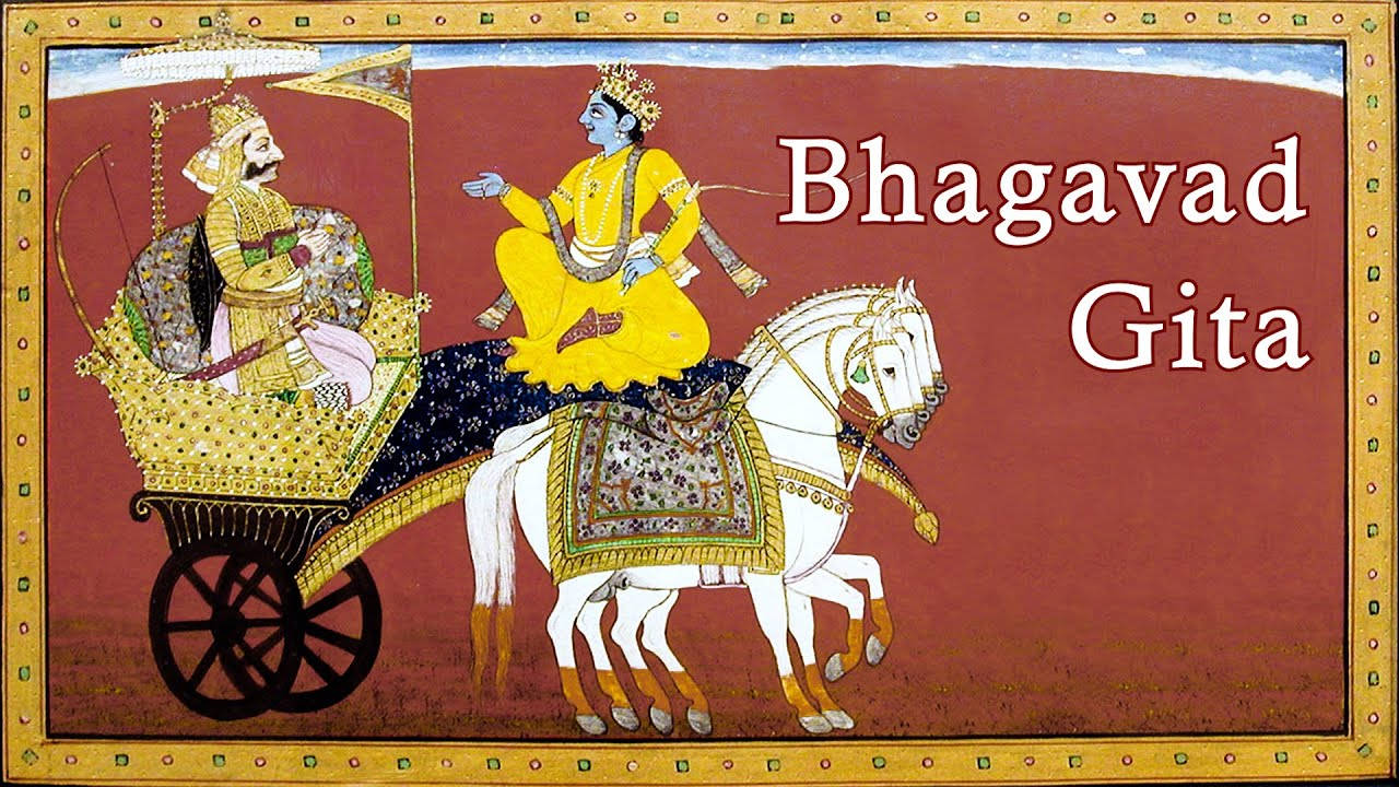 Caption: Enlightening Art From Bhagavad Gita