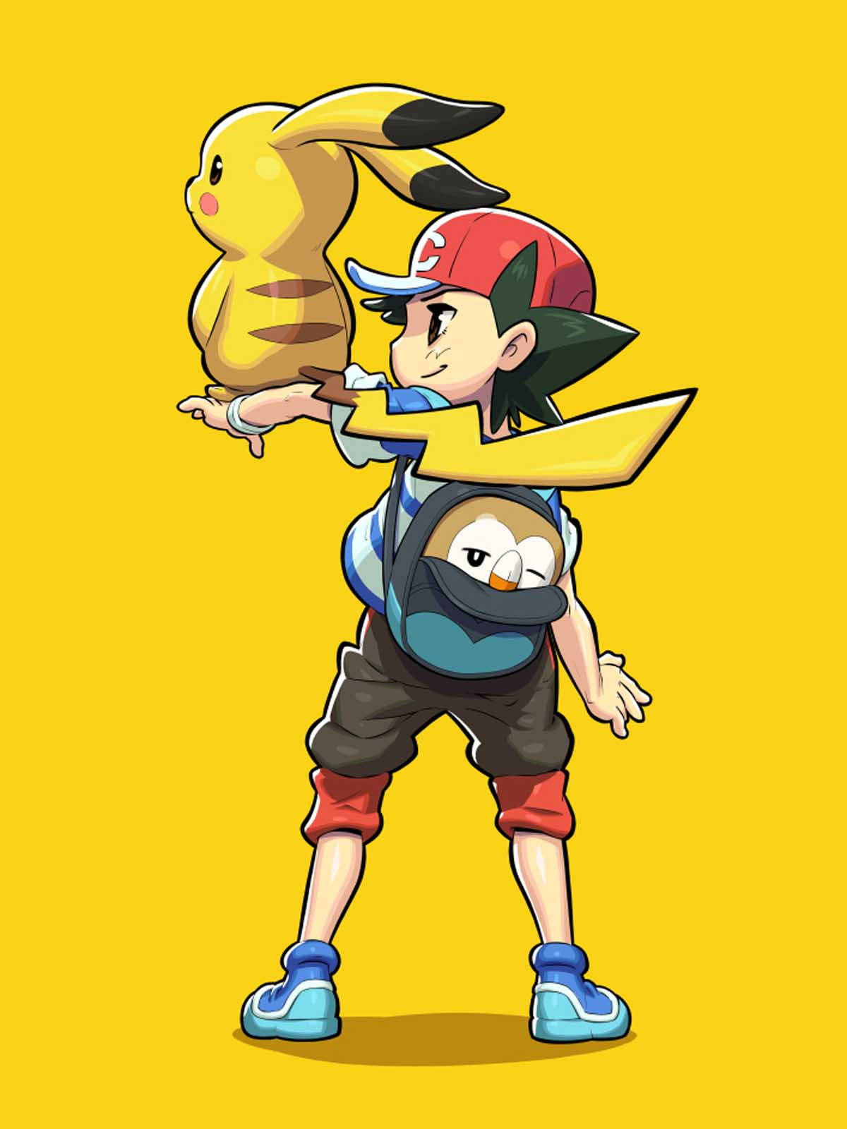 Caption: Epic Adventure Of Ash And Pikachu In High Definition