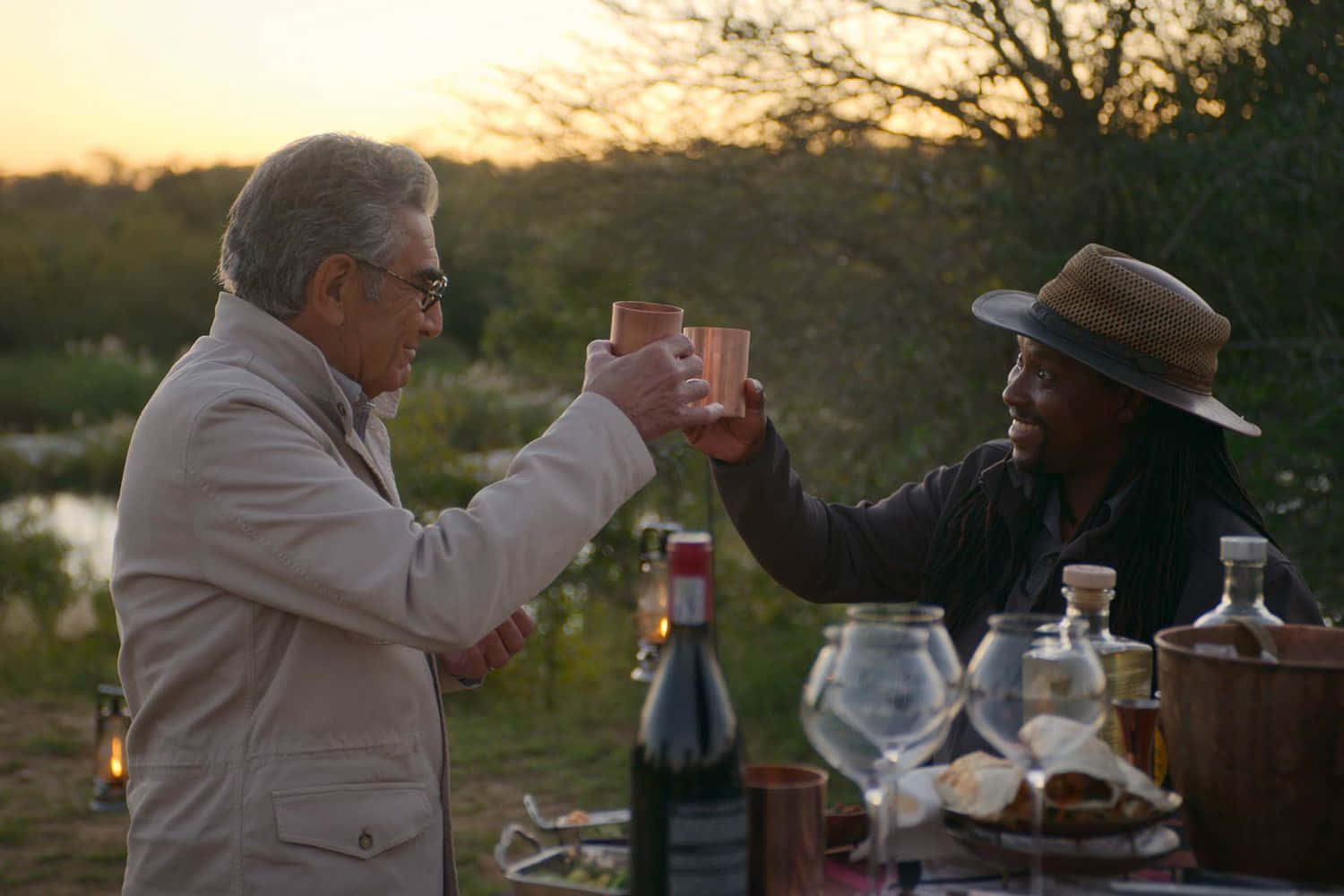 Caption: Eugene Levy - The Master Of Comedy Background