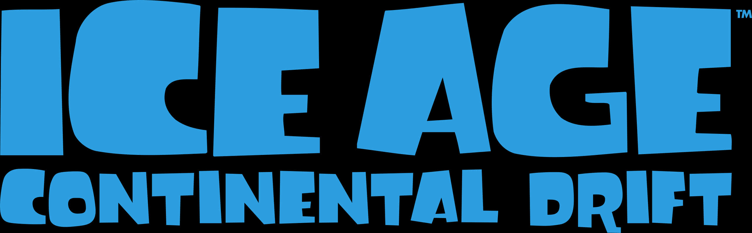Caption: Exciting Ice Age Continental Drift Movie Logo Background