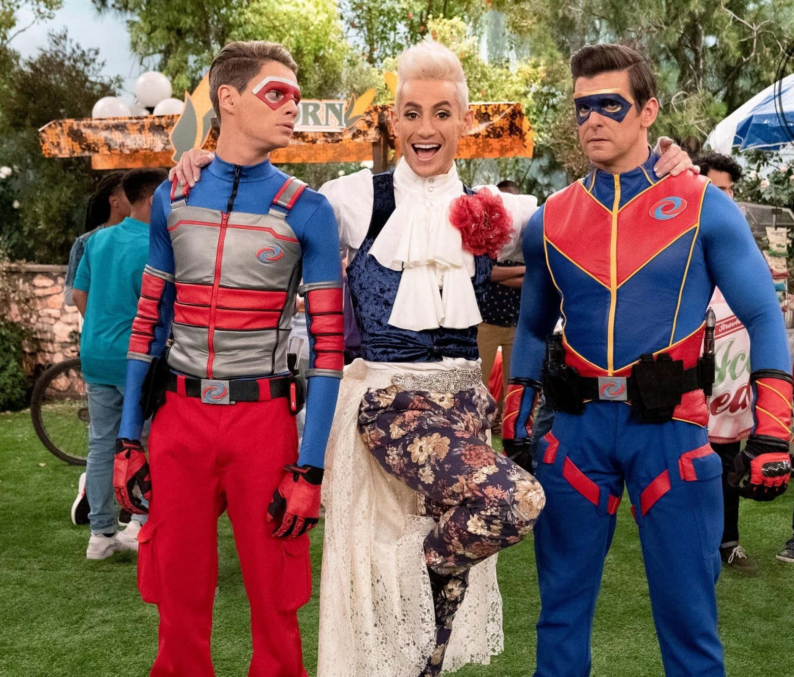 Caption: Exciting Moments In Henry Danger Background