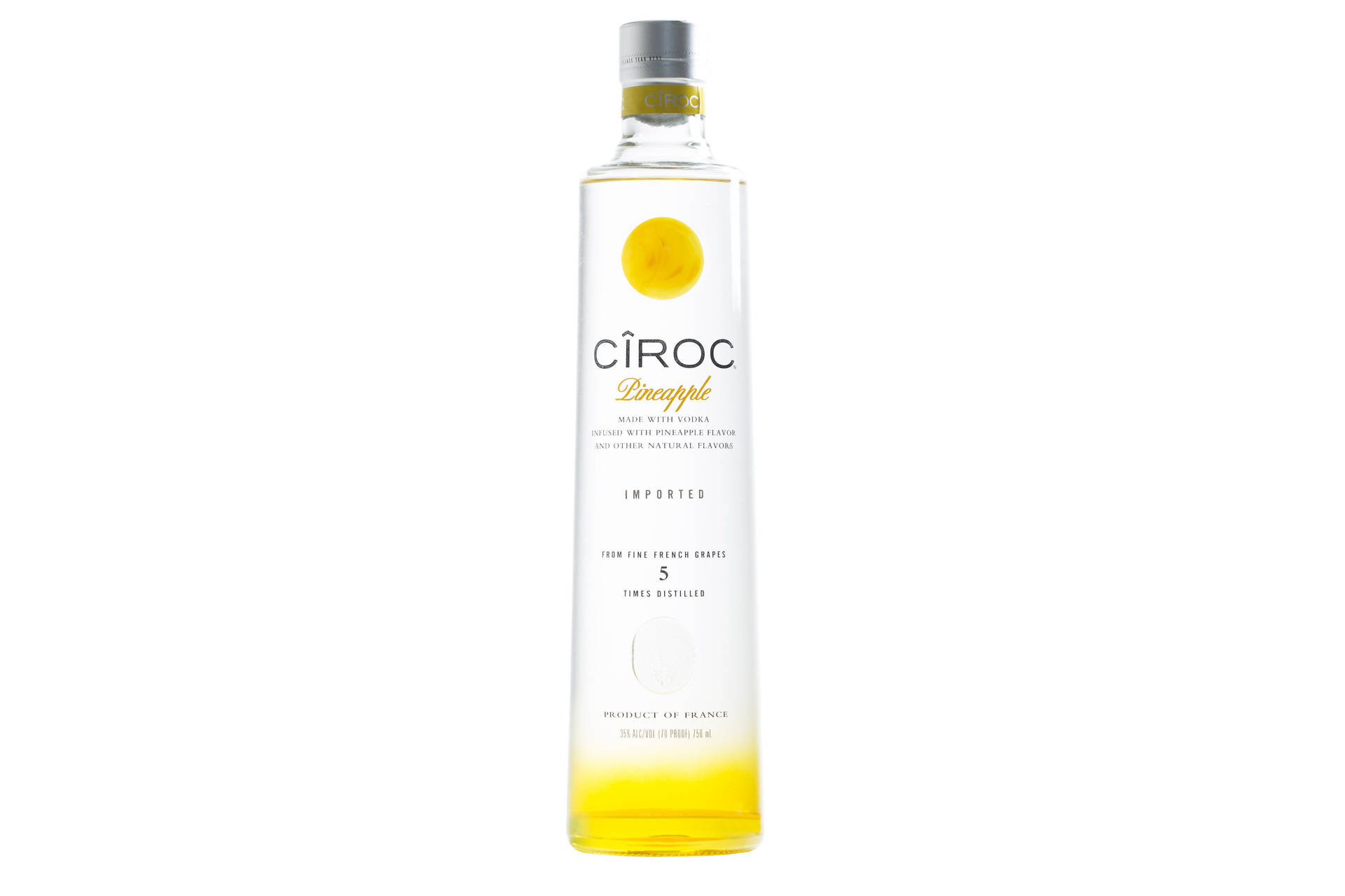 Caption: Experience The Fine Blend Of Ciroc French Vodka In Luscious Pineapple Flavor