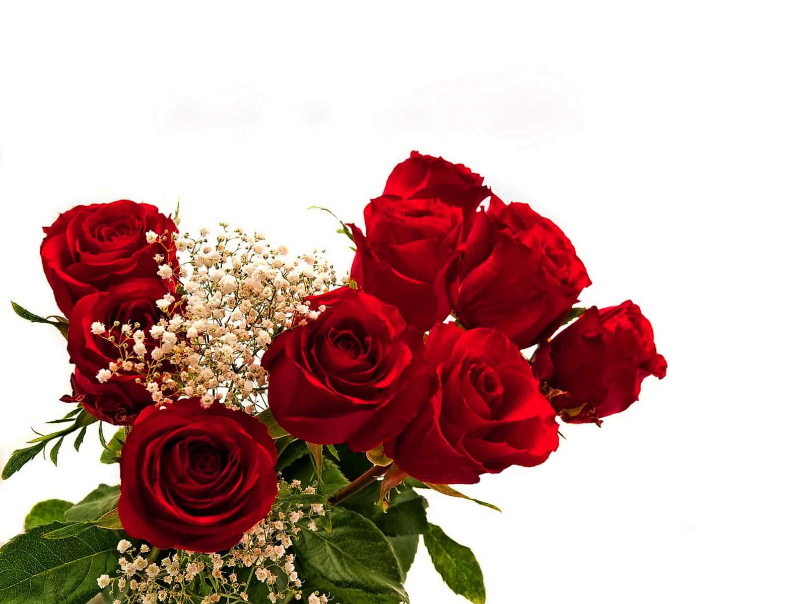 Caption: Exquisite Bouquet Of Red Roses