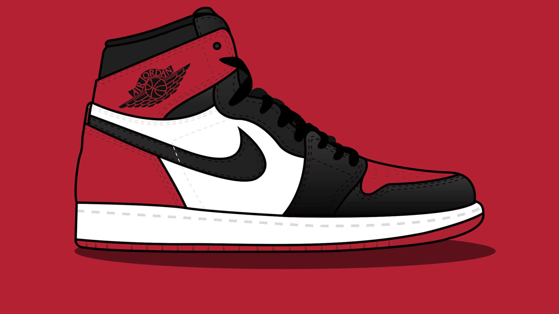 Caption: Exquisite Jordan Shoes In 4k Resolution Background