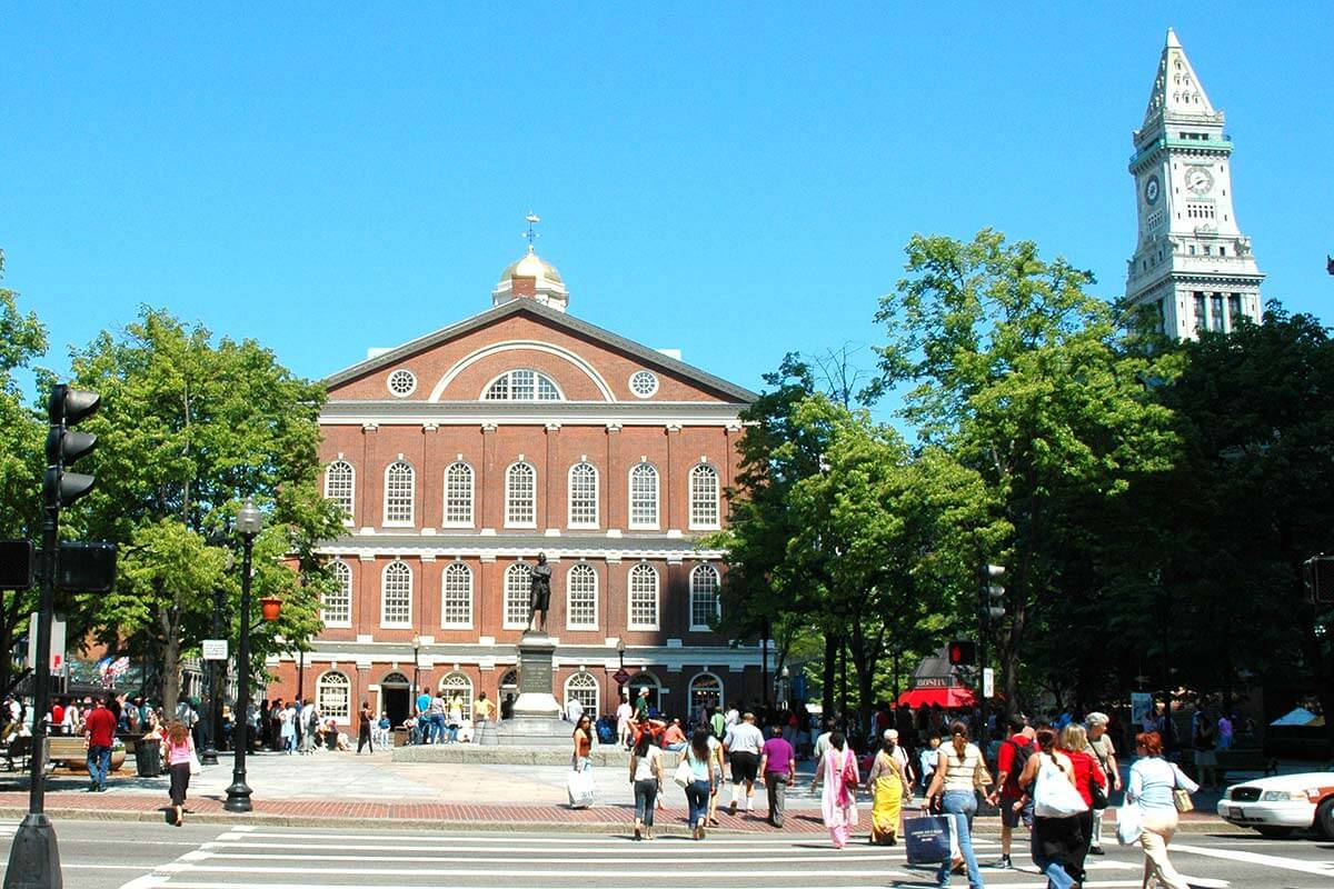 Caption: Faneuil Hall: Boston's Historic Building