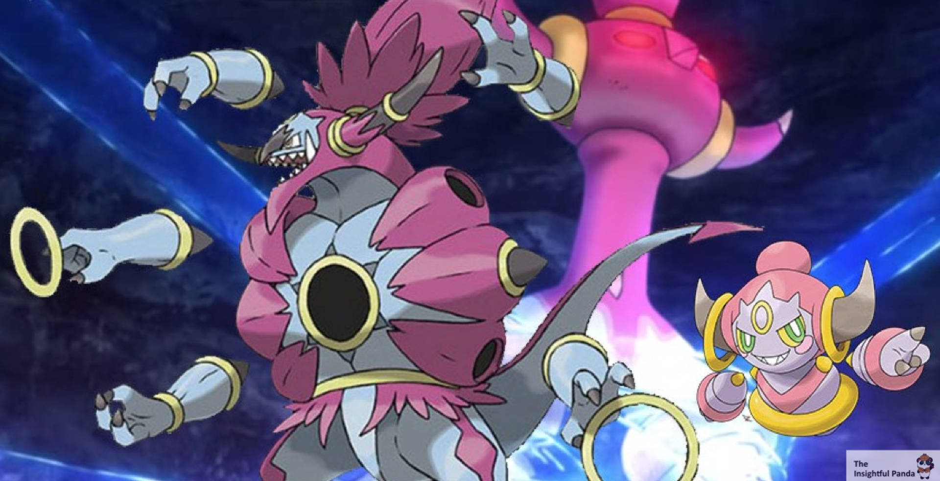 Caption: Fascinating Visualization Of Hoopa In Its Unbound And Confined Forms