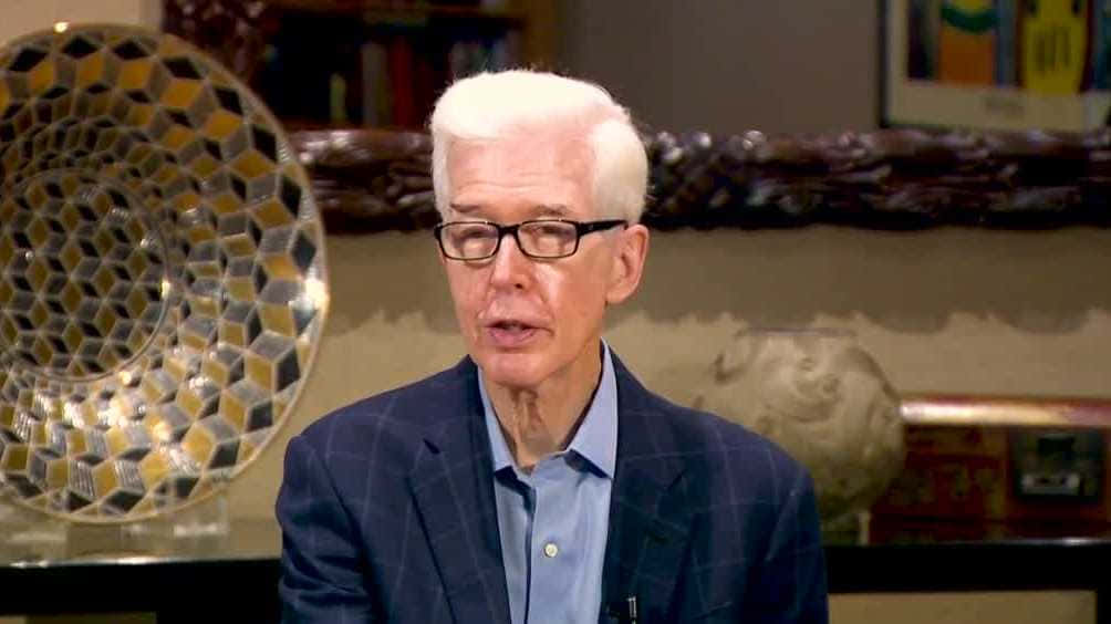 Caption: Former Governor Gray Davis In A Pensive Moment