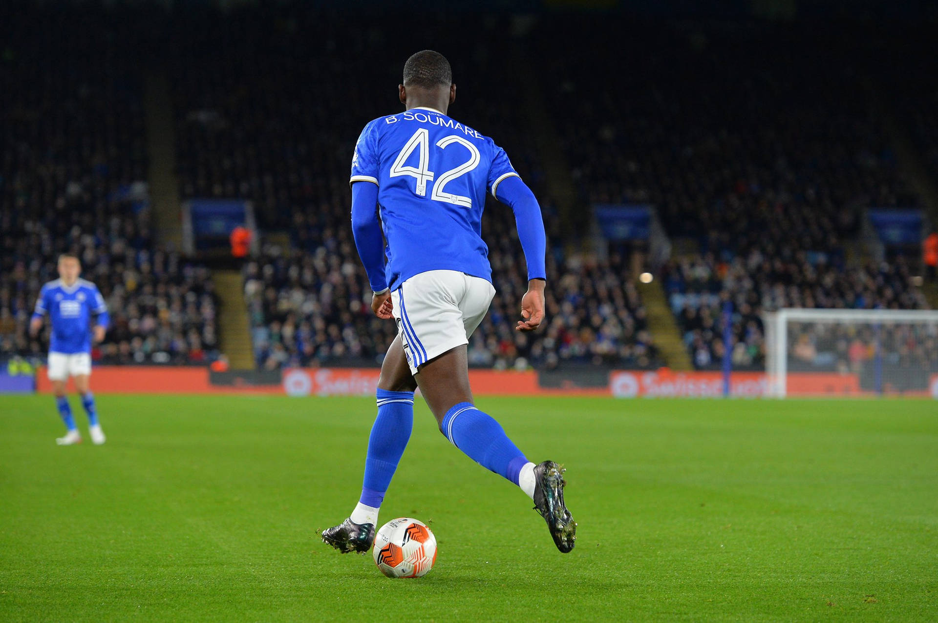 Caption: French Football Prodigy Boubakary Soumaré In Action