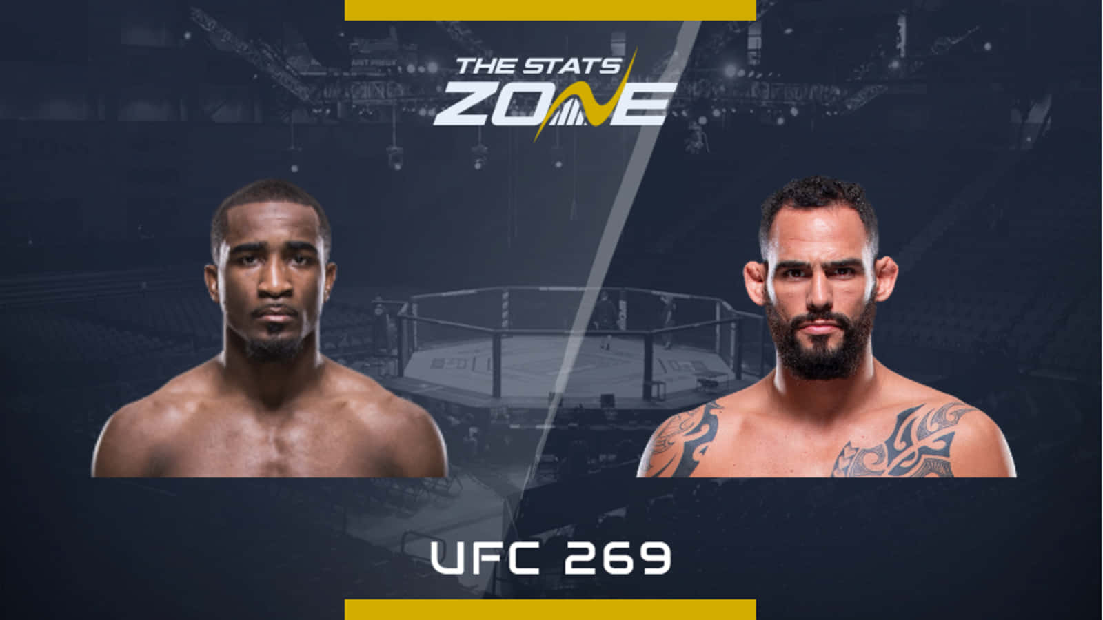 Caption: Geoff Neal In Fight Action Background