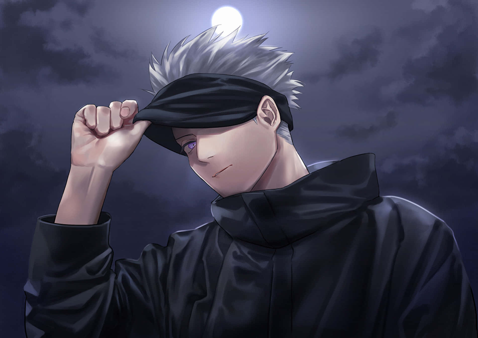 Caption: Gojo Pfp Unveils The Power Beneath The Blindfold