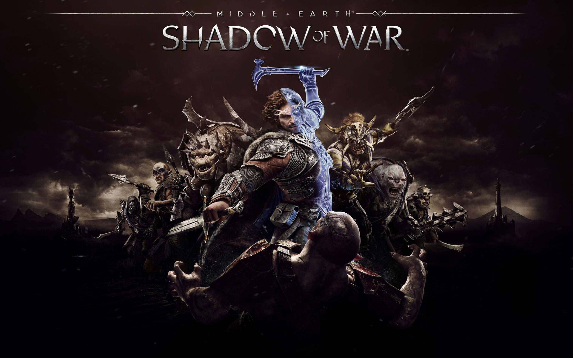 Caption: Heroes Of Middle Earth: Battle In Shadow Of War Background