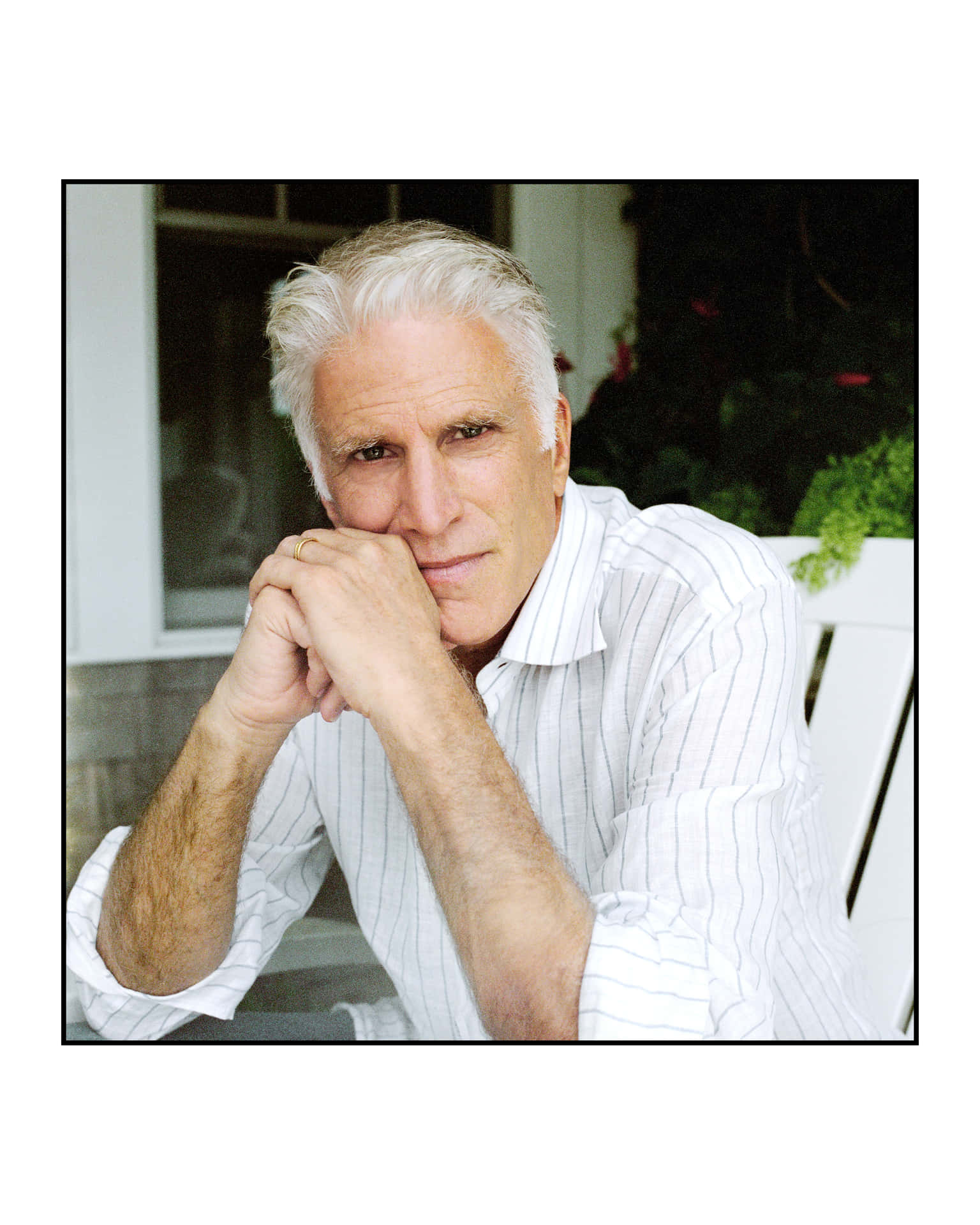 Caption: Hollywood Legend Ted Danson Background