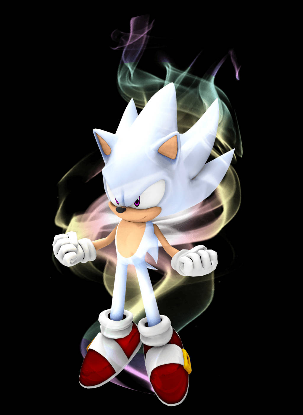 Caption: Hyper Sonic - Unleashing Speed And Power Background