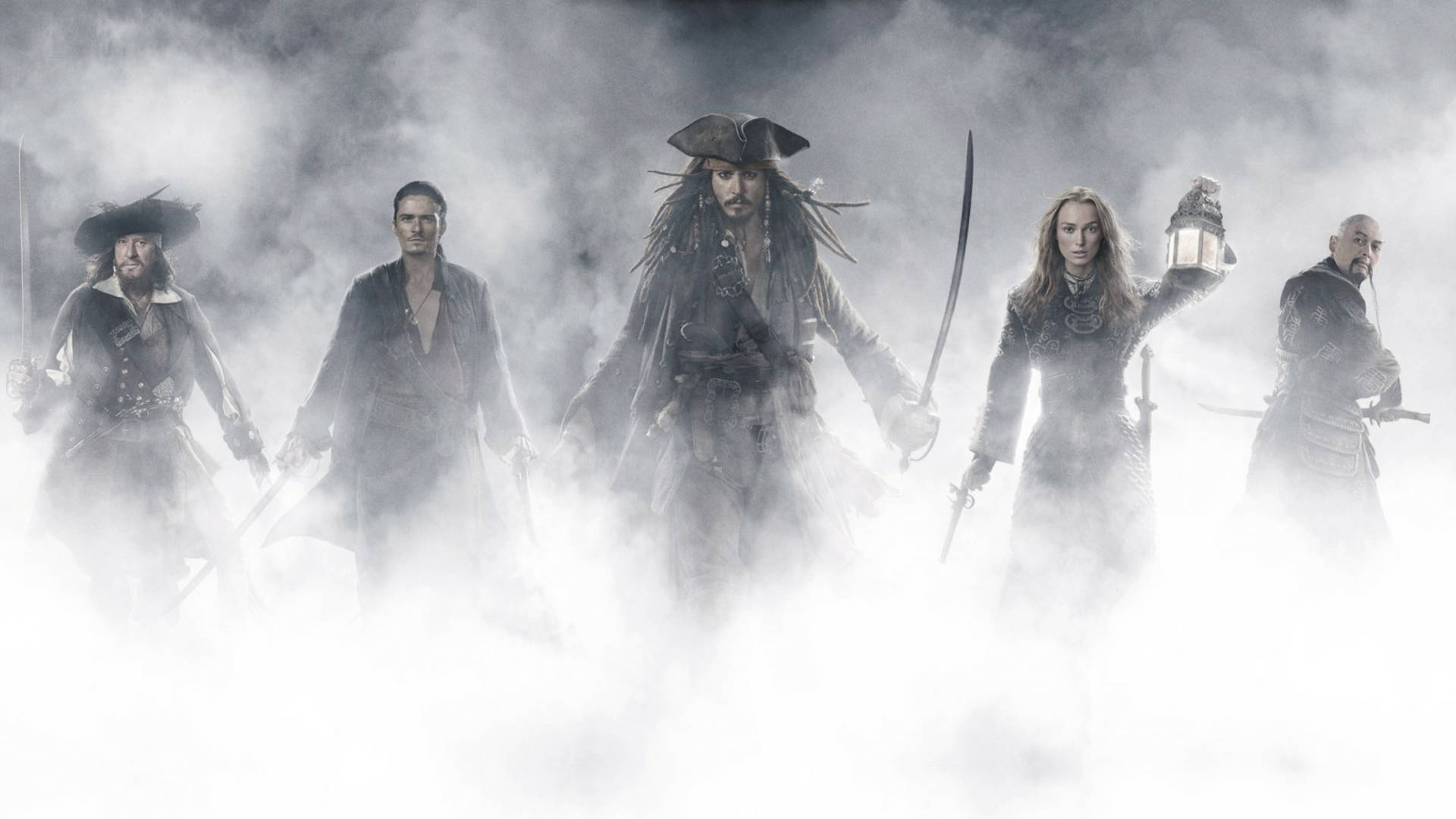 Caption: Iconic Pirates Of The Caribbean Cast