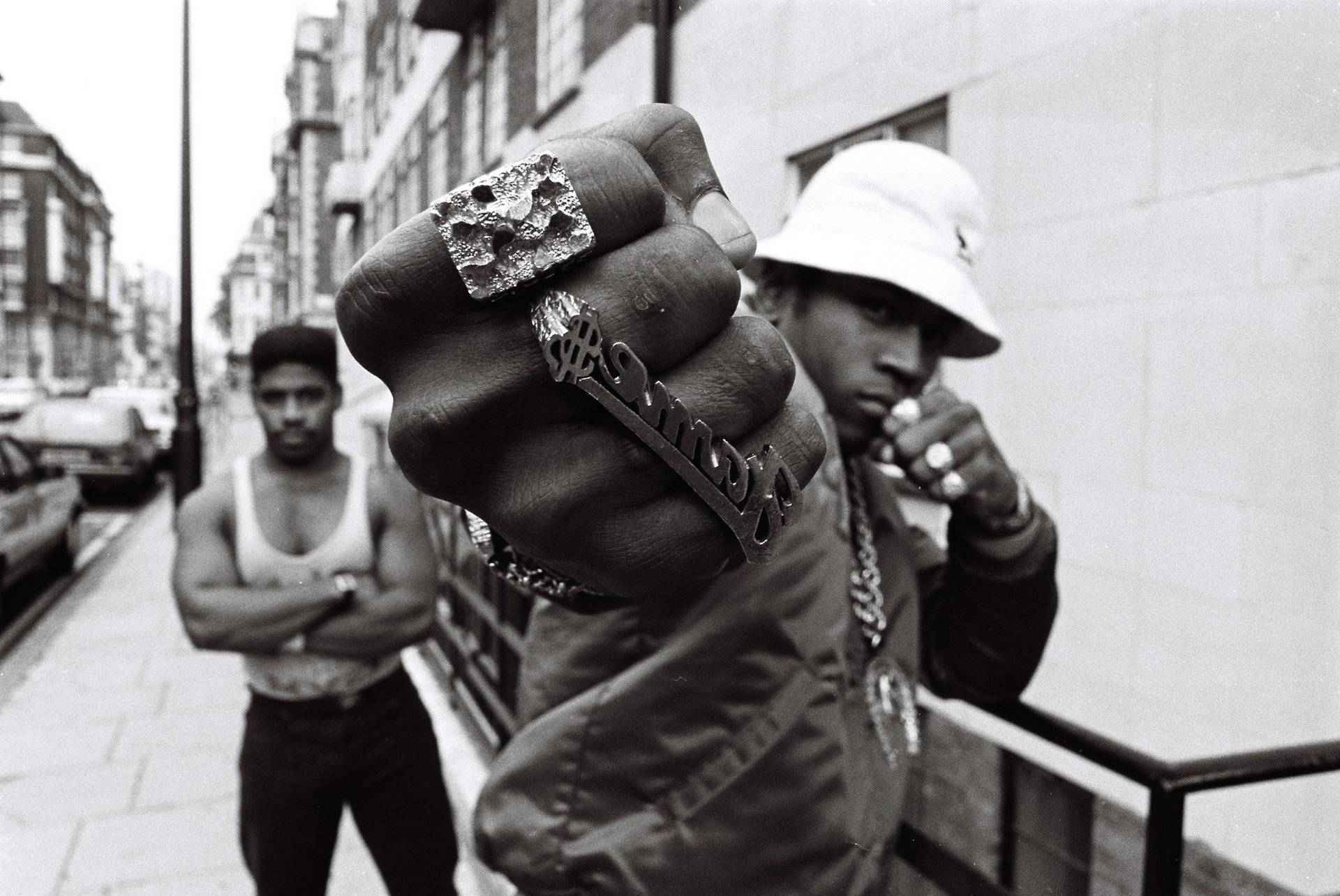 Caption: Iconic Rapper Ll Cool J Flaunting Gold Ring In 1986