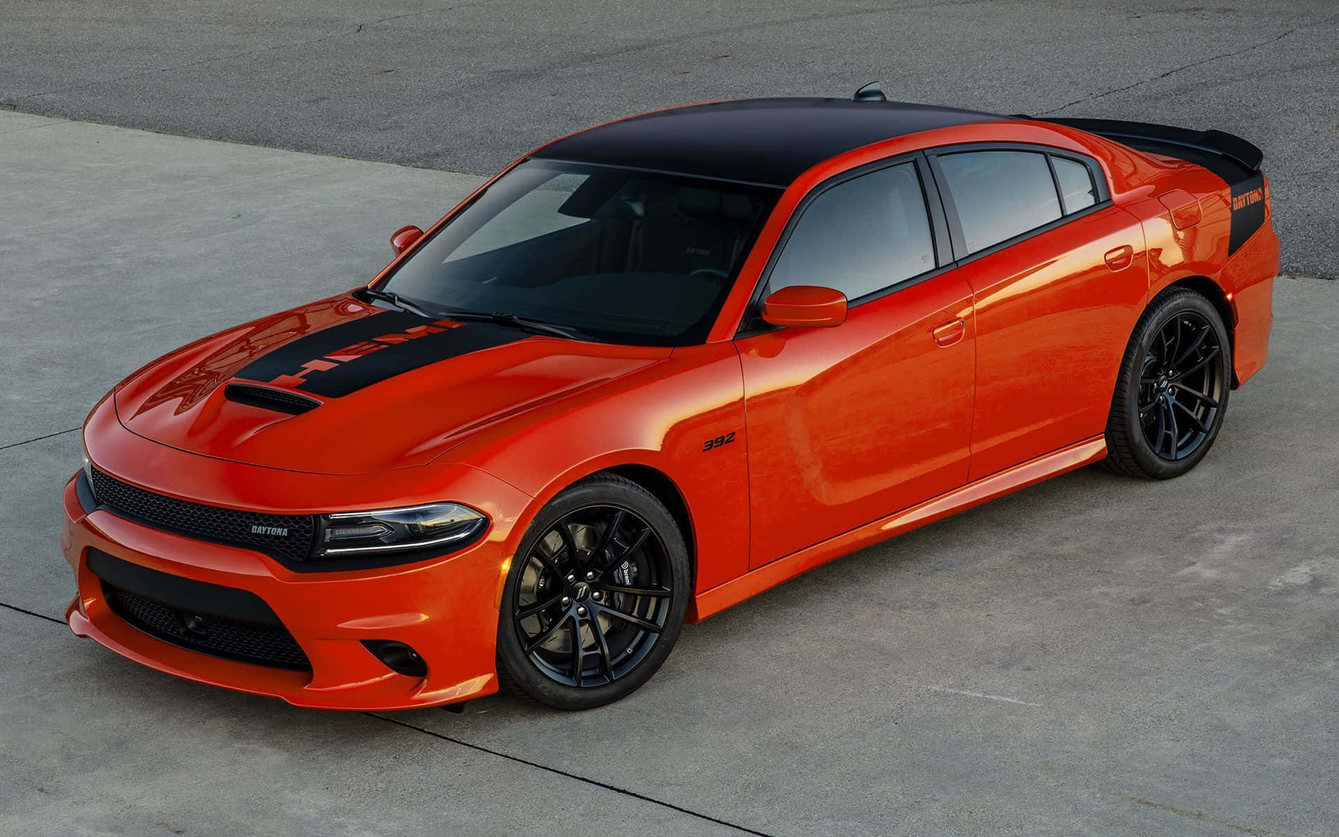 Caption: Ignite Your Passion With The Powerful Dodge Charger Background