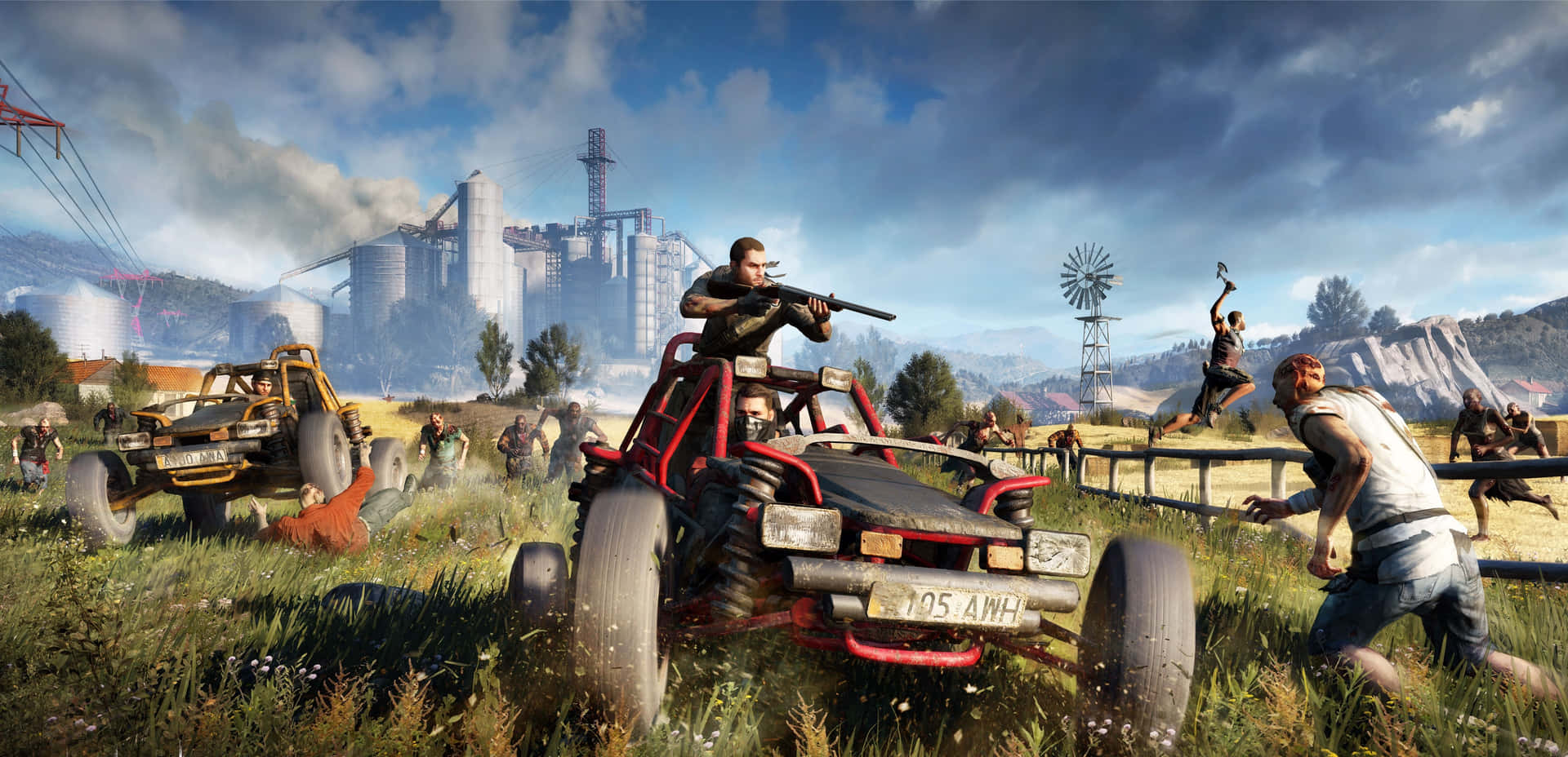 Caption: Immersive Virtual Reality In Dying Light 4k Game Play Background