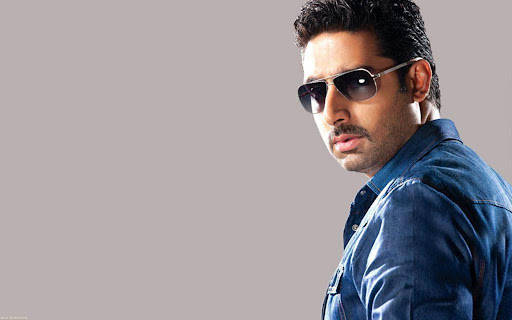 Caption: Indian Actor Abhishek Bachchan Portrait Background