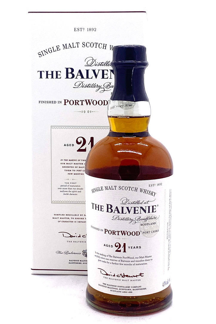 Caption: Indulgent Taste - The Balvenie Portwood Aged 21 Years Single Malt Scotch Whisky Background