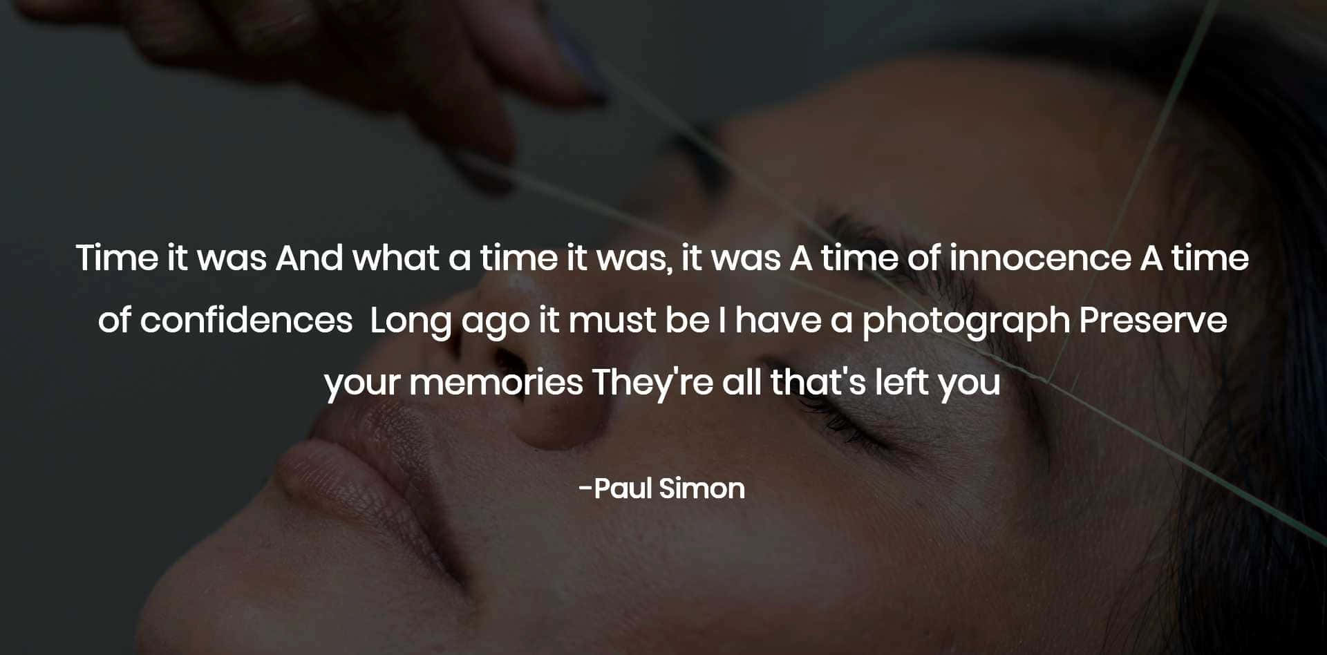 Caption: Inspirational Quote On Time Passage Background