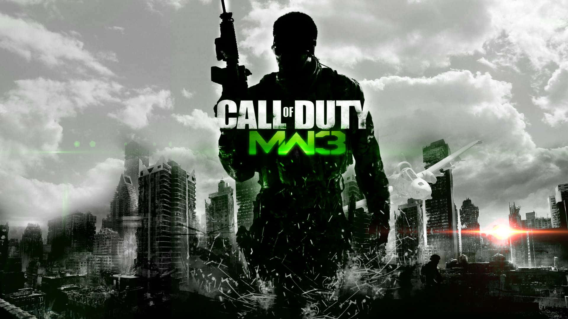 Caption: Intense Combat Scene In Call Of Duty: Modern Warfare 3 Background