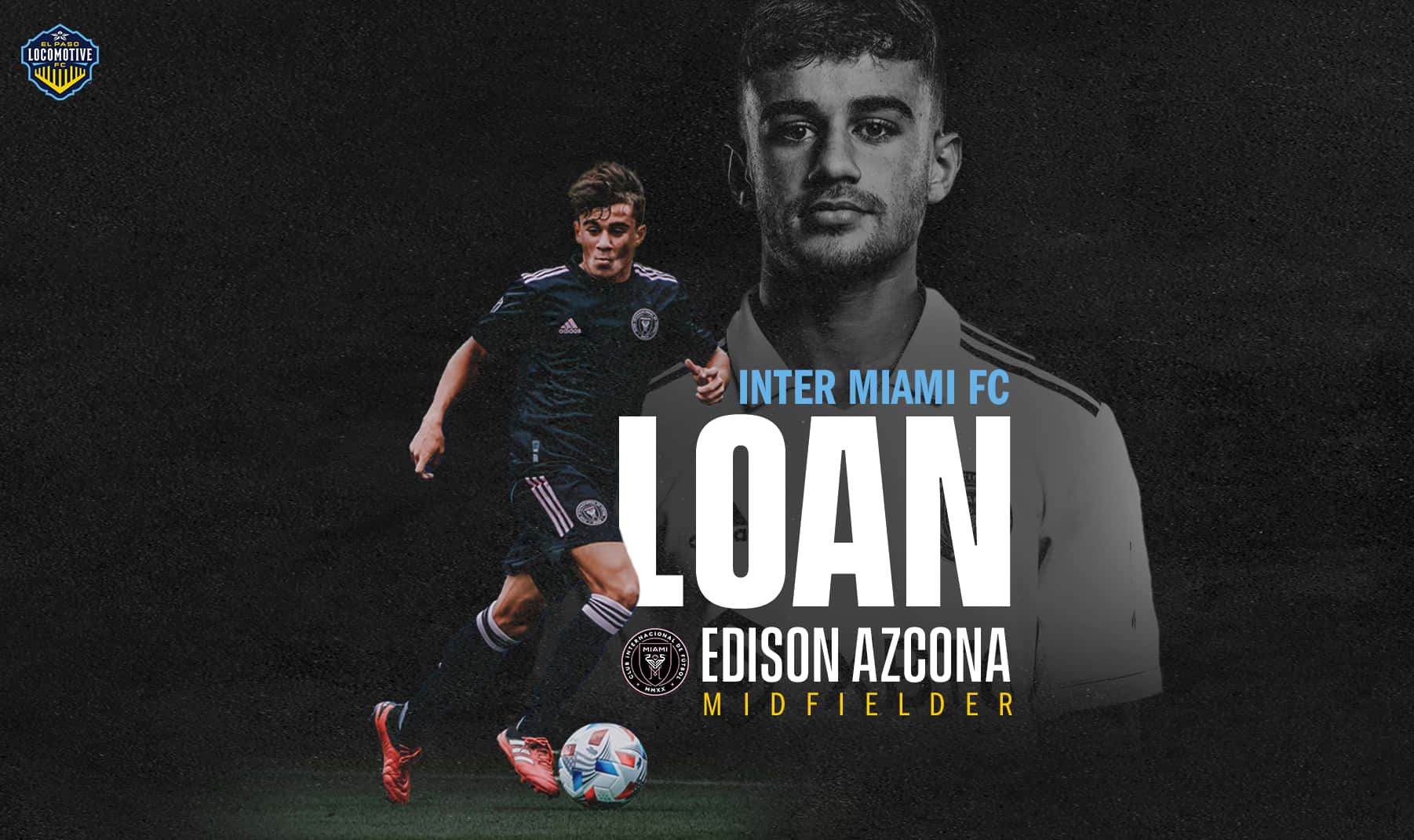 Caption: Inter Miami Fc Midfielder Edison Azcona In Action Background