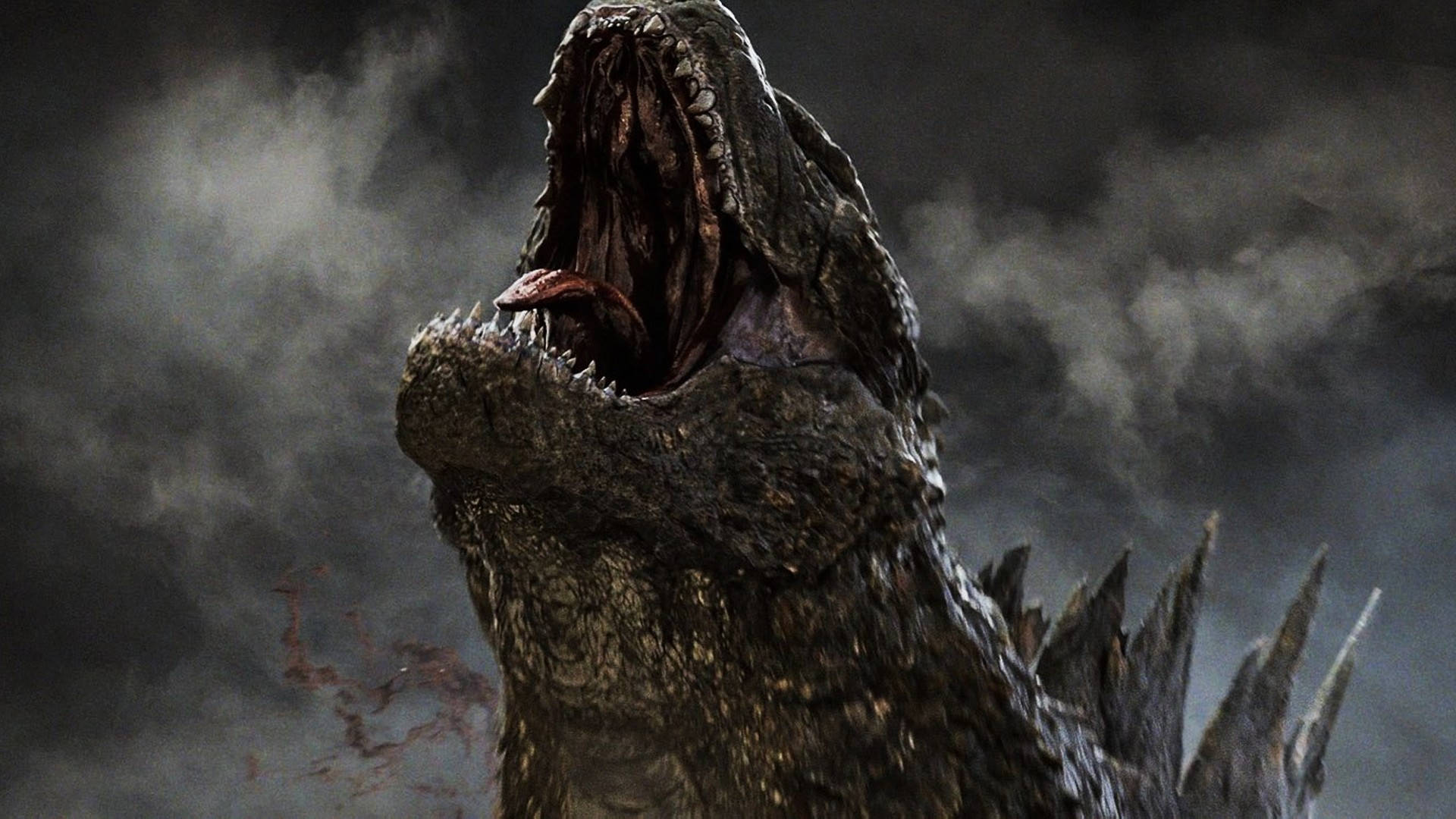 Caption: Intimidating View Of Shin Godzilla Background