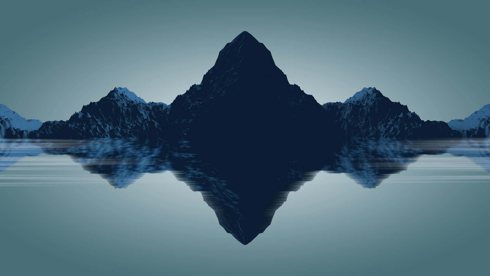 Caption: Intriguing Hyperbolic Reflection Pattern