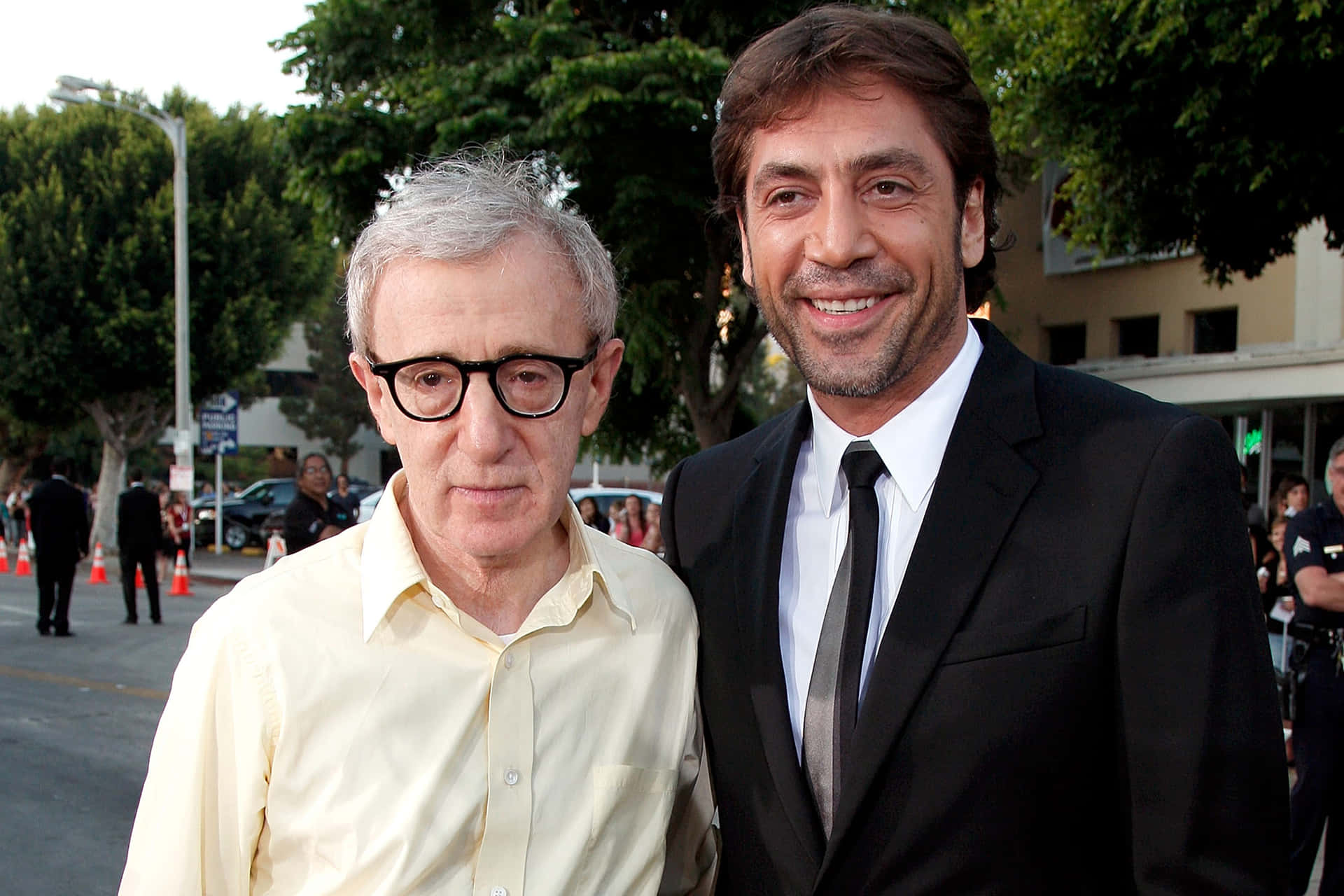 Caption: Javier Bardem In A Pensive Moment Background