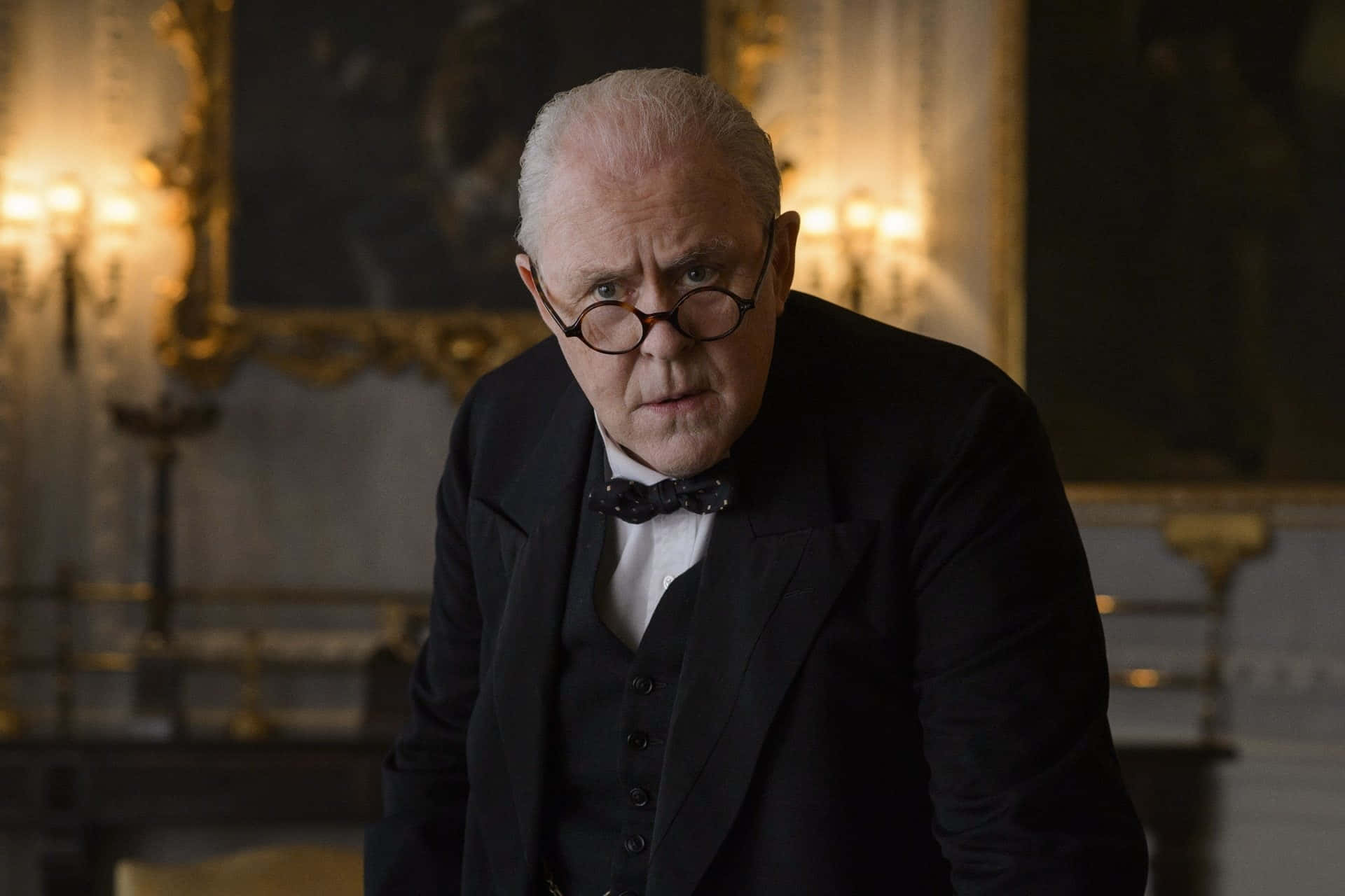 Caption: John Lithgow In A Compelling Portrayal Background