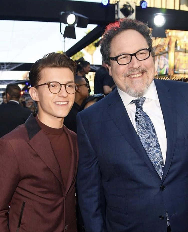 Caption: Jon Favreau In A Candid Moment Background
