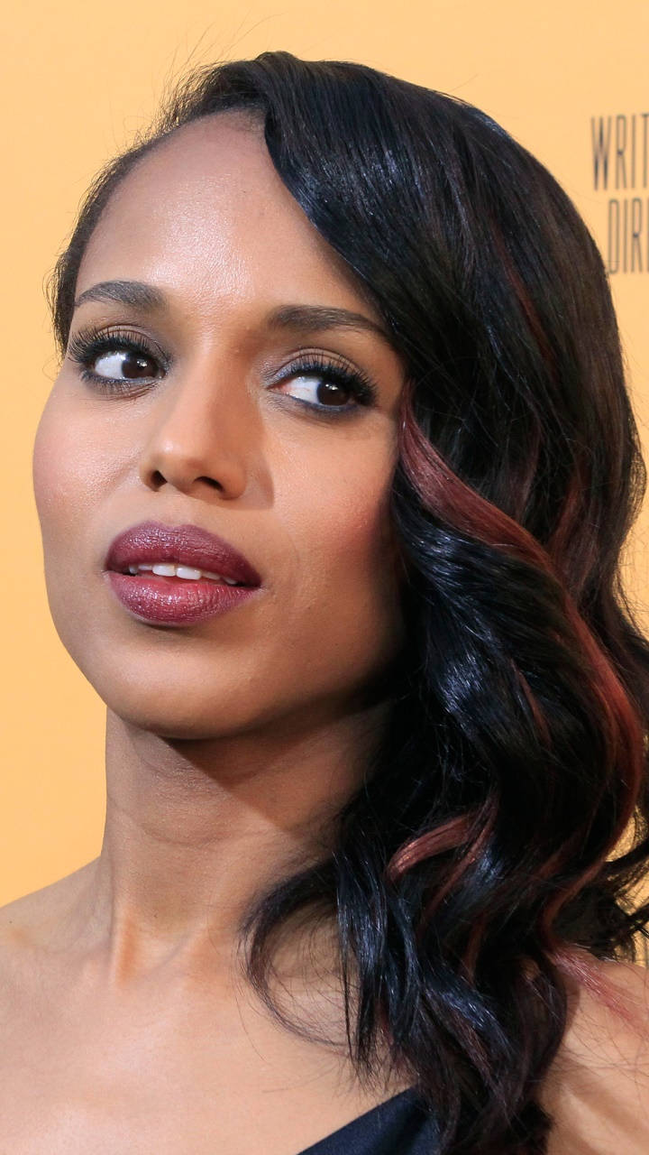 Caption: Kerry Washington At The Peeples Premiere Background