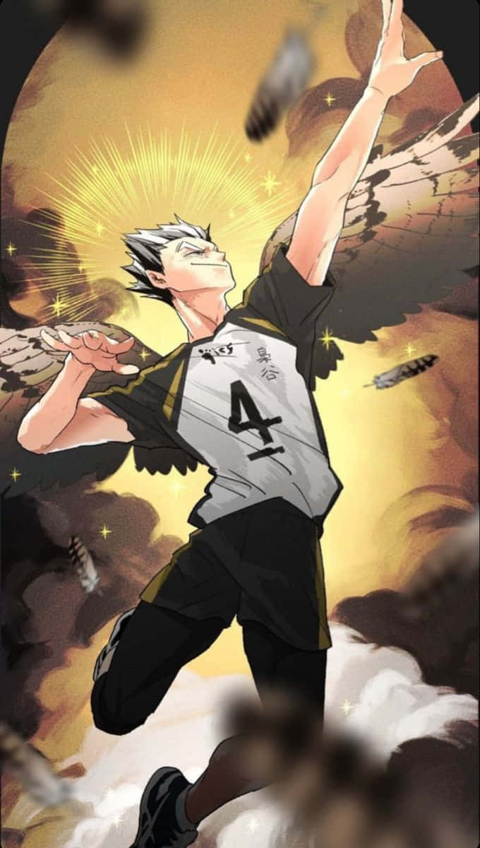 Caption: Ktar Bokuto In Action