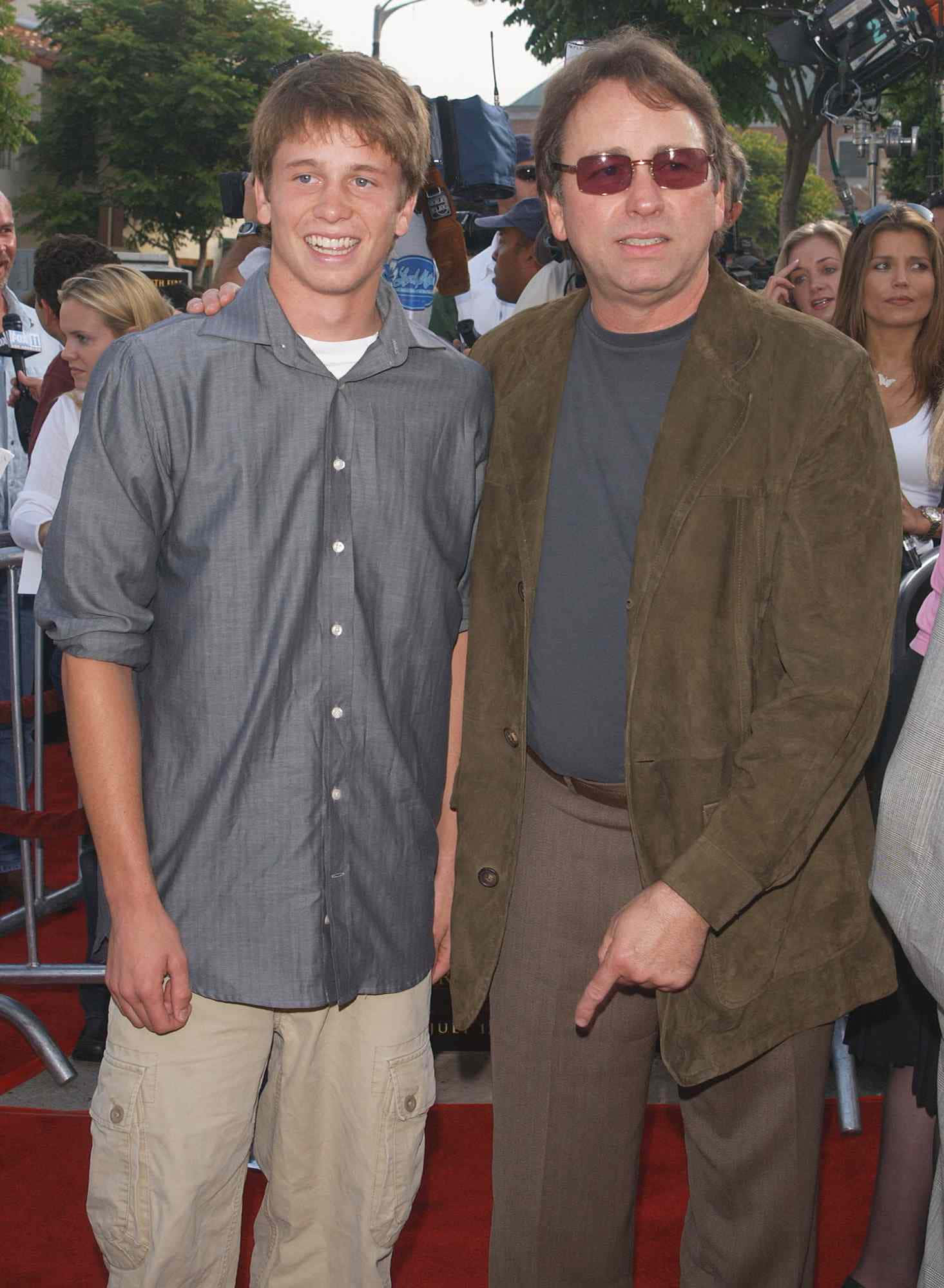 Caption: Legendary Actor John Ritter In A Classic Photoshoot Background