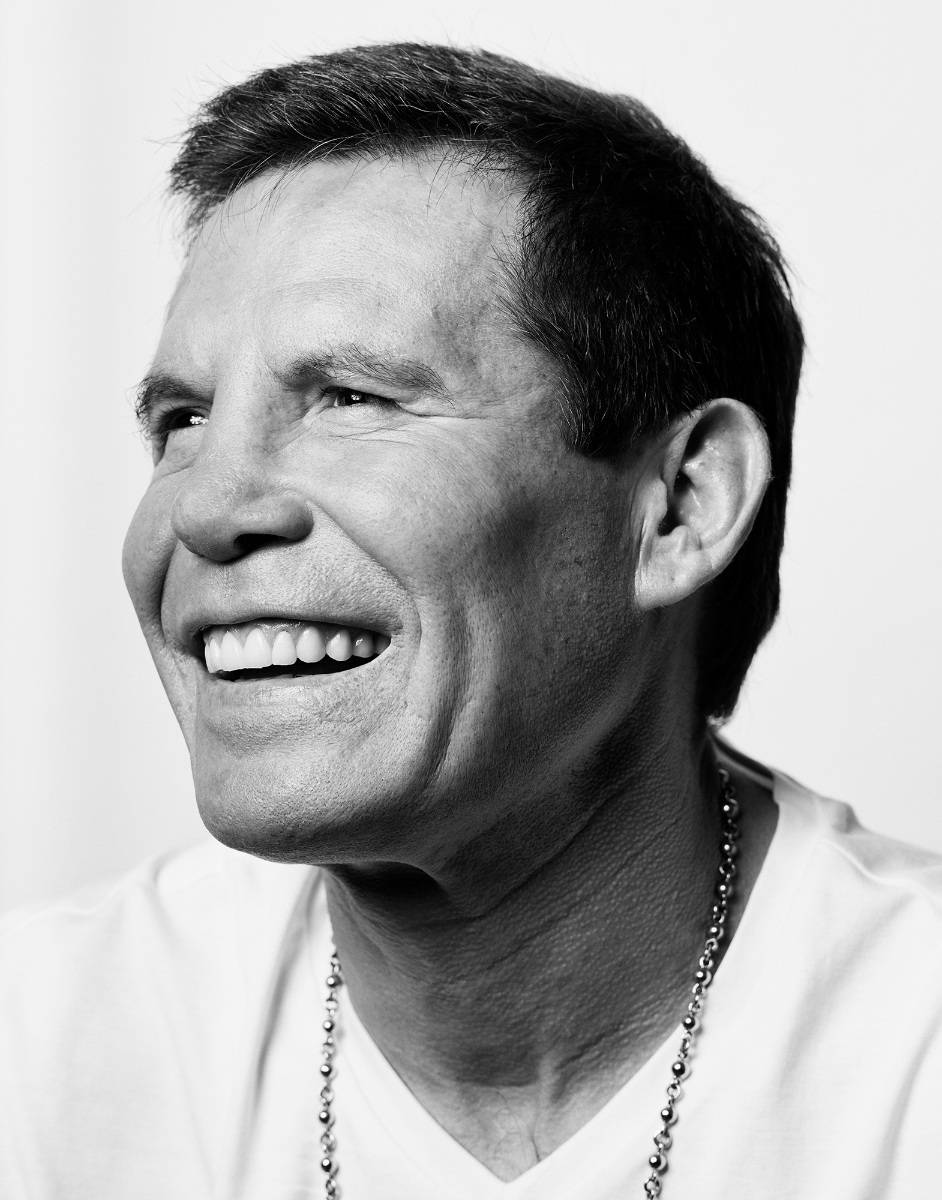 Caption: Legendary Boxer Julio Cesar Chavez Portrait Background