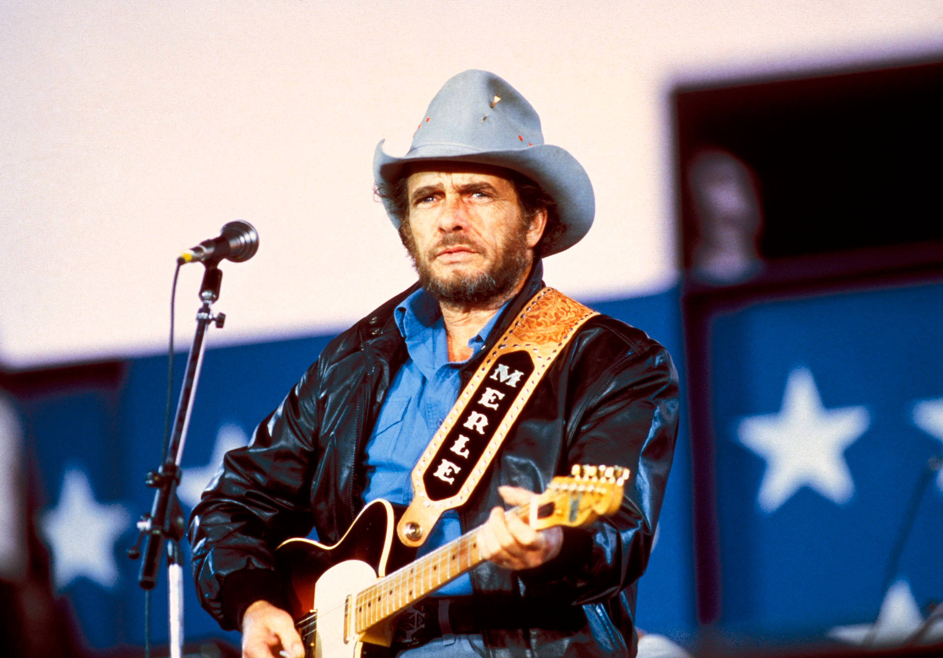 Caption: Legendary Country Music Icon, Merle Haggard