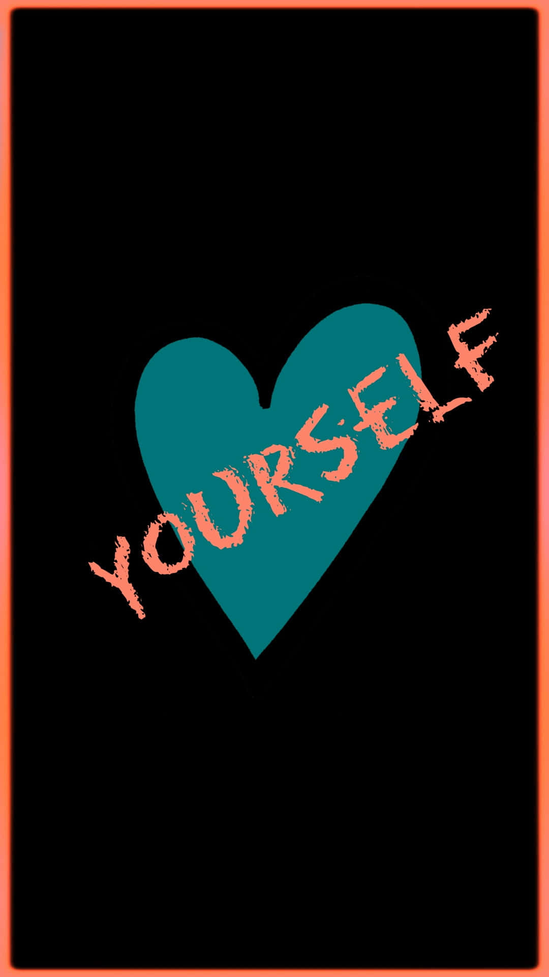 Caption: Love Yourself - Inspirational Wallpaper