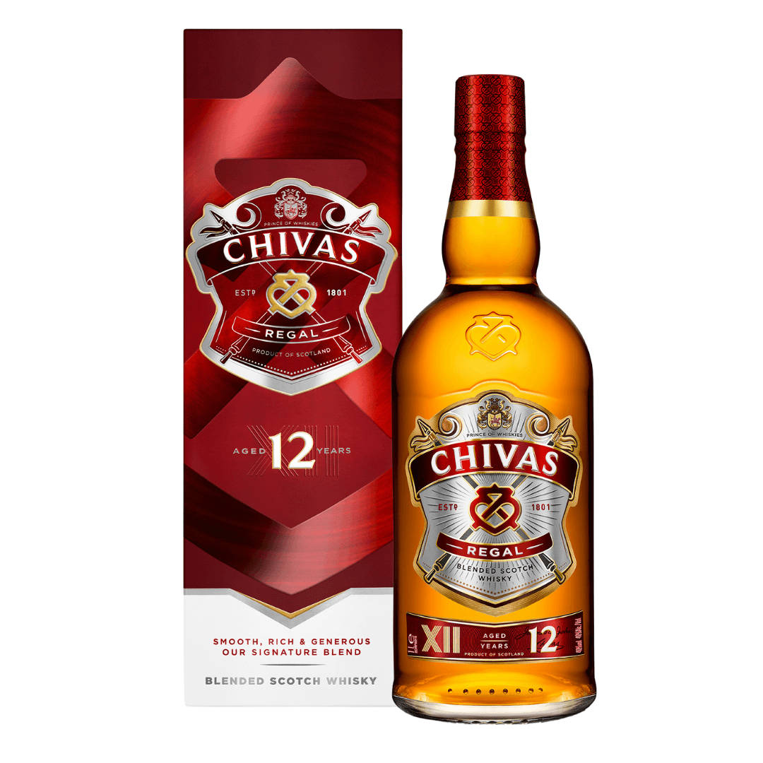 Caption: Luxury Box Of Chivas Regal Whisky