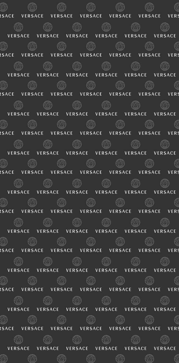 Caption: Luxury Meets Technology - Versace Iphone Cover Background