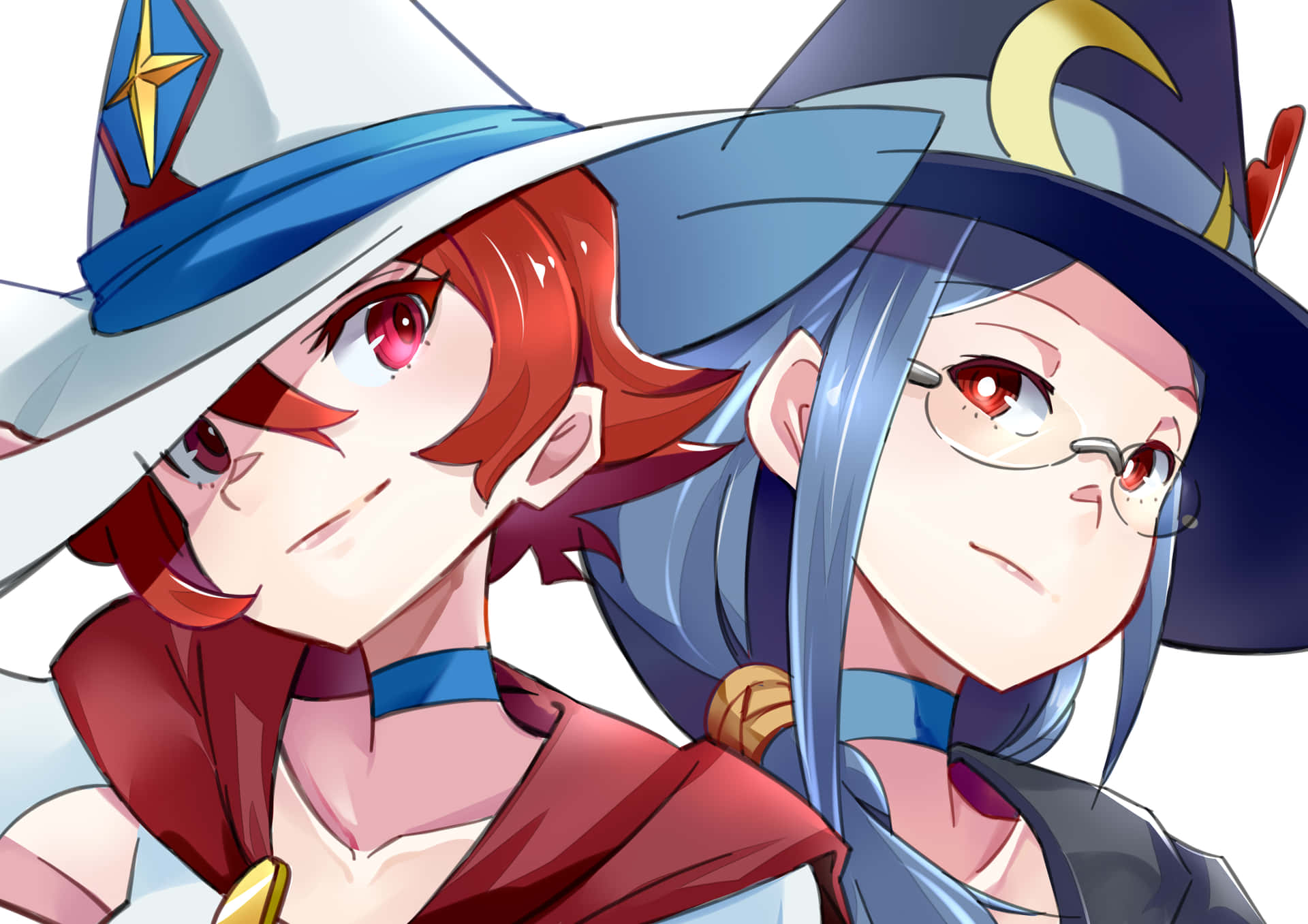 Caption: Magical Learning With Shiny Chariot - Little Witch Academia Background