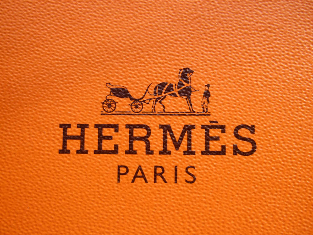 Caption: Magnificent Hermes Designer Logo Background