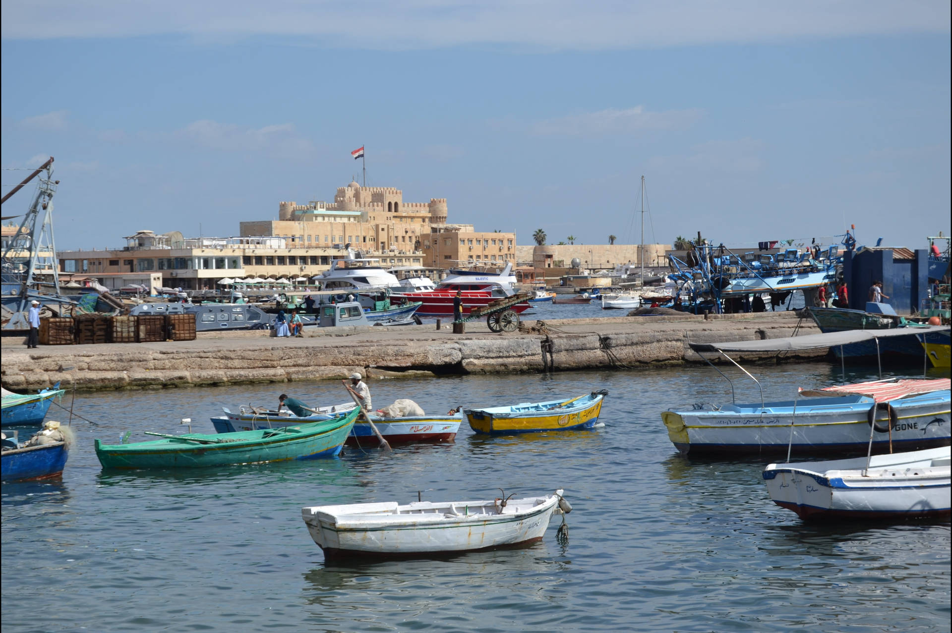 Caption: Majestic Alexandria By The Mediterranean Sea