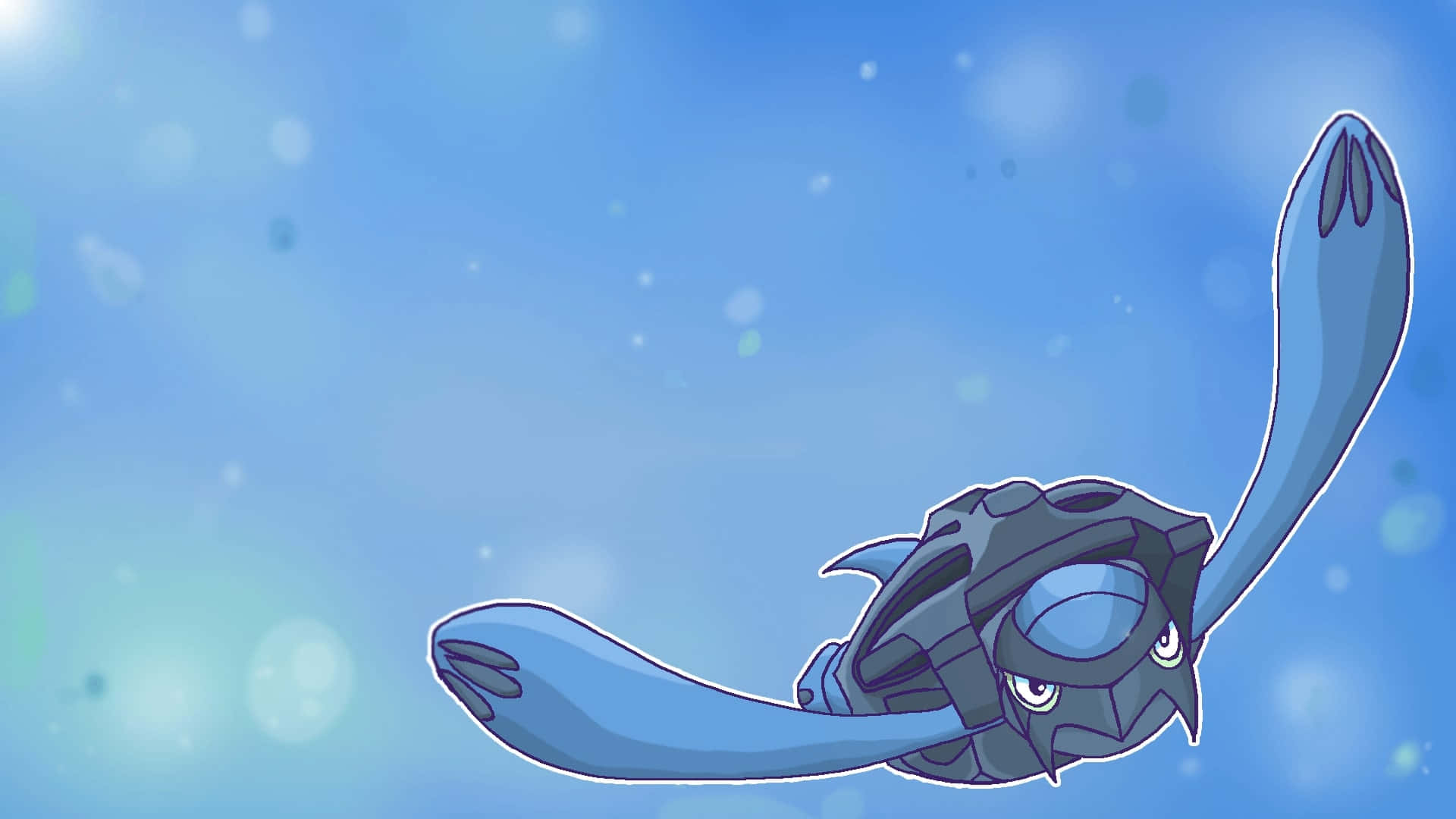 Caption: Majestic Carracosta Swimming In Its Natural Habitat Background
