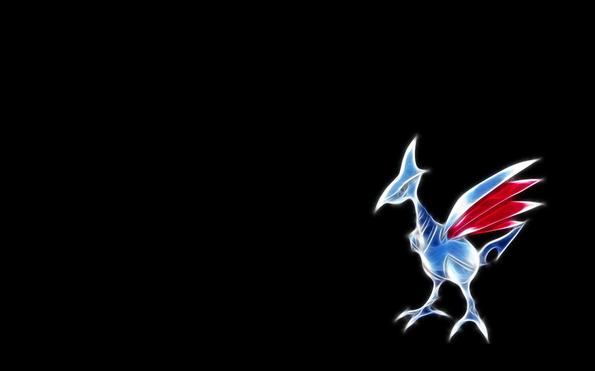 Caption: Majestic Skarmory Glowing In Dark
