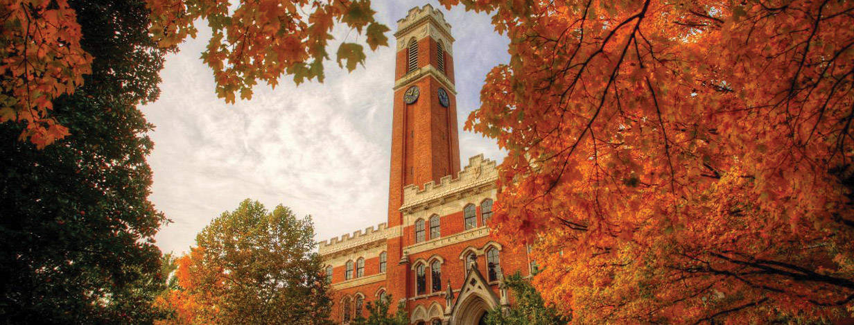 Caption: Majestic View Of Vanderbilt University Campus