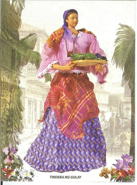 Caption: Maria Clara, The Vibrant Vegetable Vendor Background