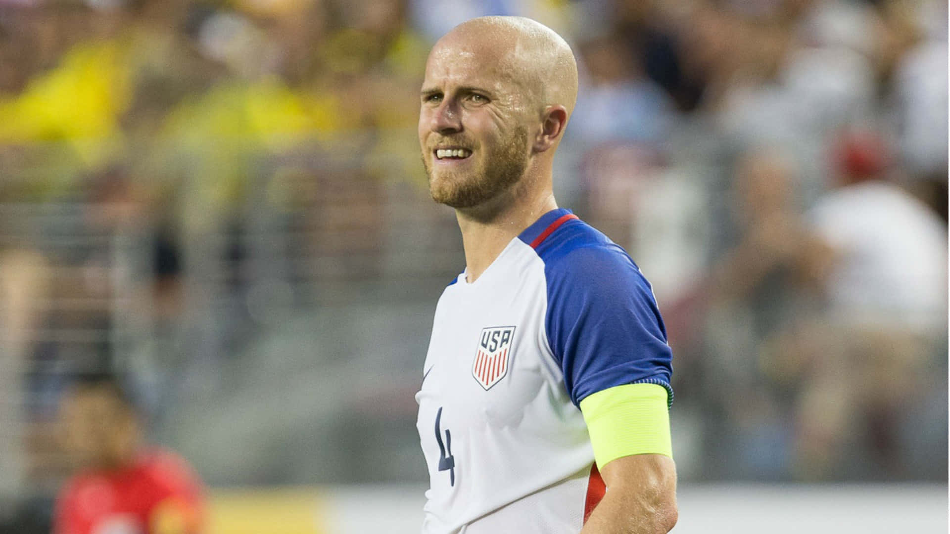 Caption: Michael Bradley In Action, Copa América Centenario 2016 Background