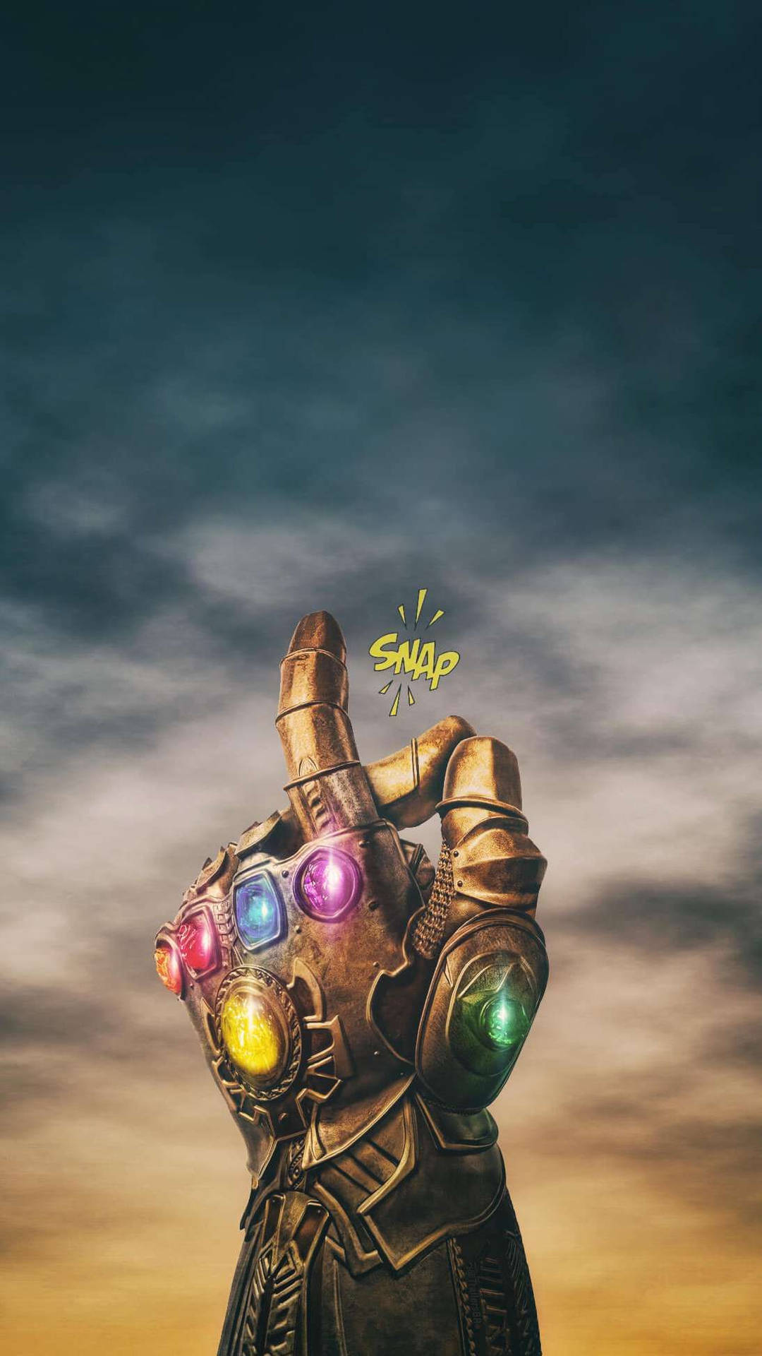 Caption: Mighty Thanos In High Definition Background