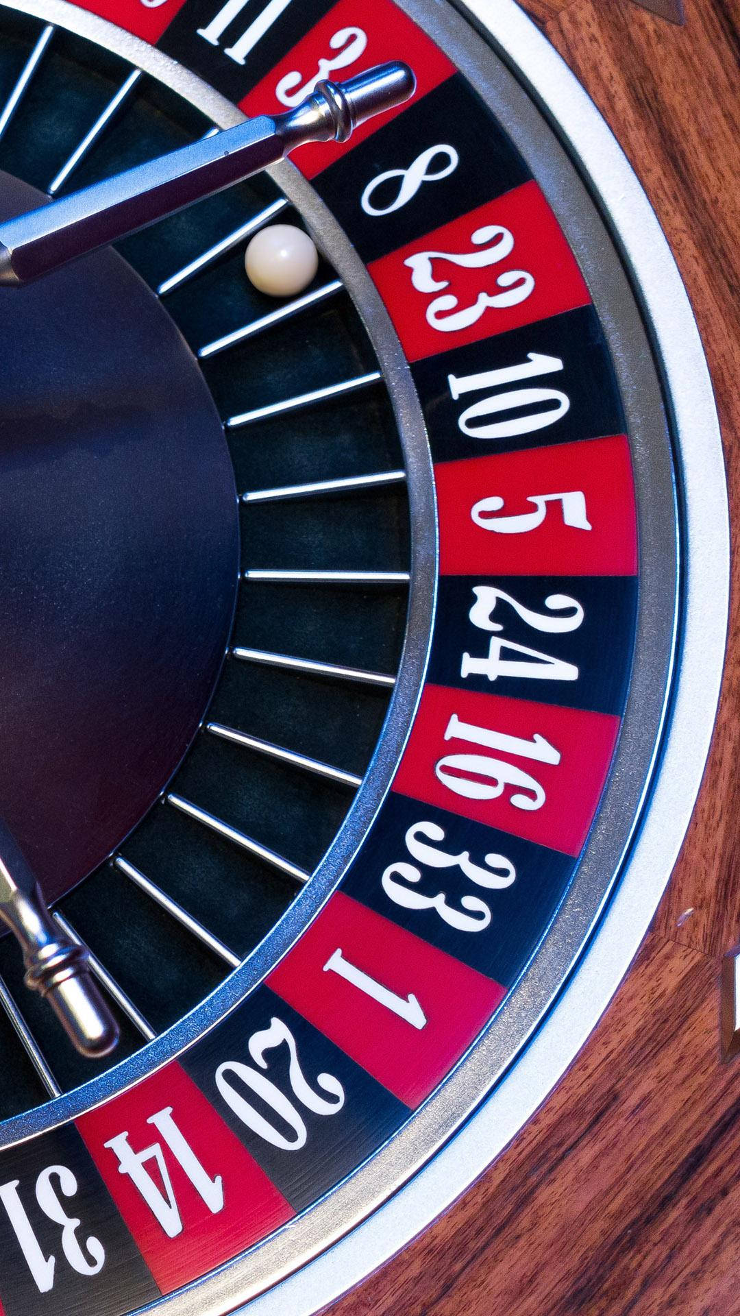 Caption: Multicolored Casino Chips And Two Dice Background