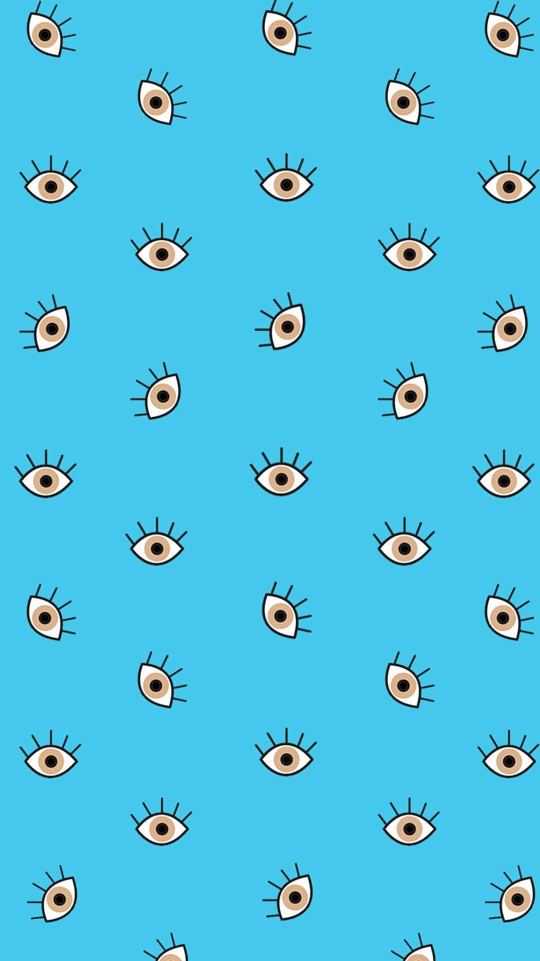 Caption: Mysterious Evil Eye Iphone Wallpaper Background